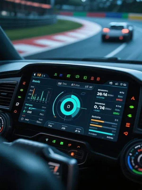 极速赛车数据面板