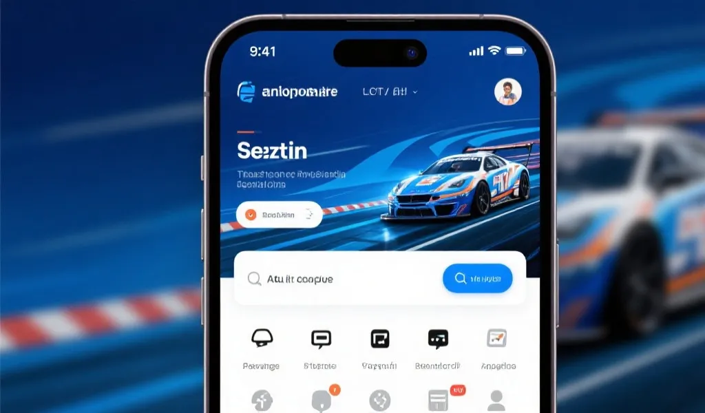 极速赛车APP计划主界面